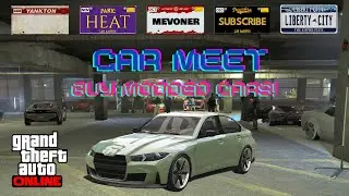 GTA 5 Online - LS Car Meet Buy NEW MODDED CARS! {PS5} - JOIN IN! #carmeet #lscarmeet