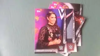 WWE Topps 2018 Women's Division Pack Card. ASMR. 01-05-2026