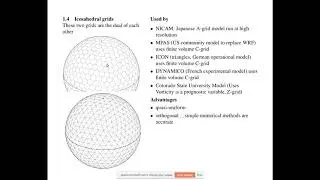 Grids and numerical methods for atmospheric modelling
