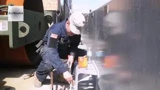 Refueling Landing Craft Utility (LCU) 2033 - Port of Tacoma. Part 2/2