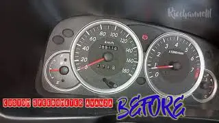 Speedometer custom AVANZA
