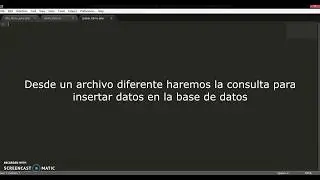 Insertar datos a base de datos MYSQL con PHP (con PDO)