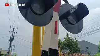 UNIKNYA !! Palang Kereta BARU Model MULTECH Nonaktif - Railroad Crossing Pancawati Karawang
