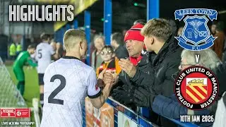 Leek Town 0 - 1 FC United: Match Highlights