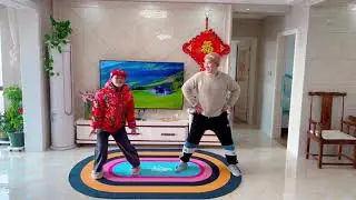 Epic Home Fitness Fun for All Ages with Dad and Son!