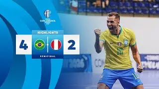 BRASIL 4 – 2 PERÚ | HIGHLIGHTS | CONMEBOL COPA AMÉRICA FUTSAL 2026™