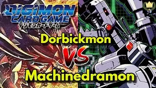 Digimon TCG: Dorbickmon VS Machinedramon (Матч местных жителей) #digimon #digimontcg #digimoncard...