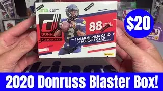 2020 Donruss Football Blaster Box Opening!! Rated Rookies Are Back..Joe Burrow Sighting?!?