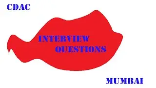 cdac Mumbai interview questions