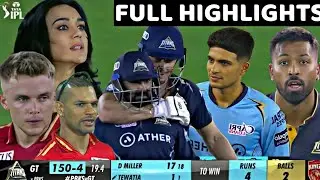 GT vs PBSK Full Match Highlights 2023 | GT vs PBSK 2023 fill match highlights