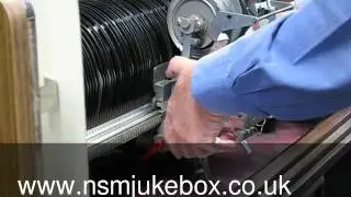 NSM jukebox, removal of the carriage.
