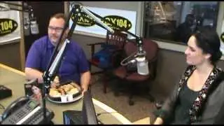 Marta Shpak at QX104 FM radio in Winnipeg (Monitoba, Canada) tells about Spirit of Ukraine Pavilion