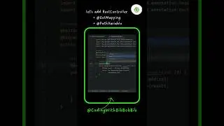 Spring Rest API, Spring Boot example, Developer, #coding #springboot #coder #bibbobbib #spring