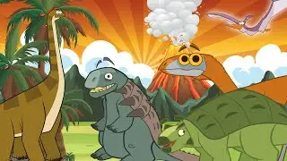 Abelisaurus Dinosaur | Learn about Dinosaurs | Dinosaur Cartoon For Kids