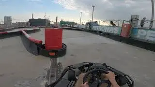 Sky Karting 12.06.2022, конфиг с крышей, первый тест GoPro Hero 8 Black