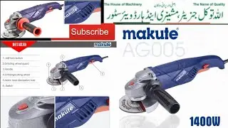 Beat Angel Grinder 1400W | Makute Angel Grinder  Unboxing And Review | AG005 WhatsApp 03325812474 