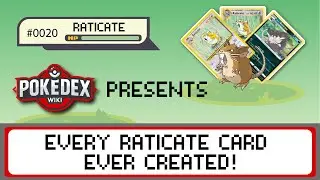Raticate in the Pokemon TCG | Custom song for every pokemon!