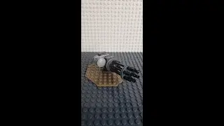 Lego machine gun, Gatling Gun #shorts #ytshorts #lego