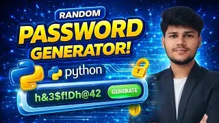 Build a Random Password Generator in Python // Beginner Project #miniprojectideas