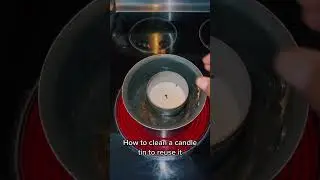 How to Clean a Candle Tin #shorts #art #homedecore #live #youtube #newvideo #tictok