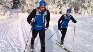 Bente Skari har skikurs for Abid Raja Team AKTIV