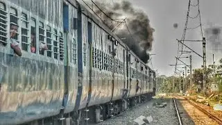 Volcanic Eruption By Dual Cab Alco:WDP3A Getting Angry For Unnecessary Stopage:#15538 With 50104