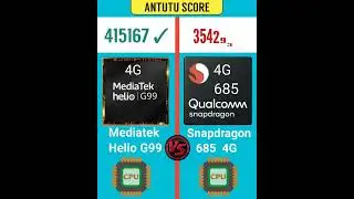 Mediatek Helio G99 4G 🆚 Snapdragon 685 4G | Processor Comparison