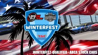 WinterFest 2026 - Qualifier w/ARCA Stock Cars @ USA Speedway - iRacing (no commentary)