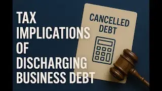 Tax Implications of Discharging Business Debt