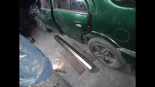 Ремонт кузова Мазда626GC.Новое днище,пороги и т.д