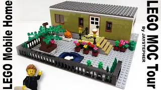 LEGO Mobile Home Custom Built MOC Tour