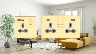 See Switches - Sockets and Switches (Polished Brass Finish)