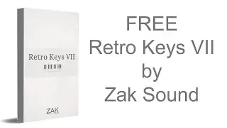 FREE Retro Keys VII by Zak Sound