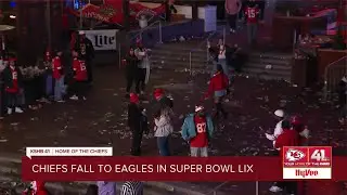 Kansas City Power and Light District clears out after Super Bowl LIX loss