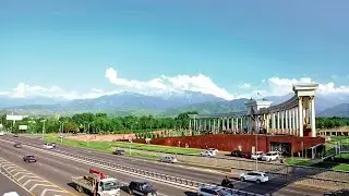 Парк Имени Первого Президента Казахстан Саина Аль-Фараби Алматы /Park First President Almaty