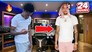 I Tried To Be A Professional Rapper For 24 Hours! (Studio Vlog)