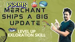 Обновление Pixels Merchant Ships: рыбалка, суши, винодельни и новая система ускорения! ⚓🐟
