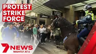 Dozens arrested for attending anti-lockdown protest amid Sydney's worsening COVID outbreak | 7NEWS