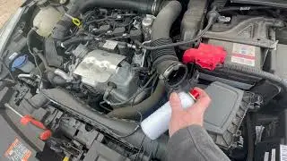 BAC101 EGR Intake Turbo Spray Cleaner Testing Ford with restricted power mode. Fixed in under 5 mins