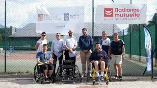 SPORT - Initiation au paratennis pour des jeunes savoyards