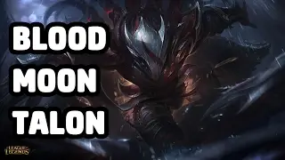 BLOOD MOON TALON SKIN SPOTLIGHT - LEAGUE OF LEGENDS
