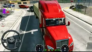Truck Simulator Drive USA EVO 🔧 Steering Upgrade | Winston to Atlanta 🚛 Gameplay #11 