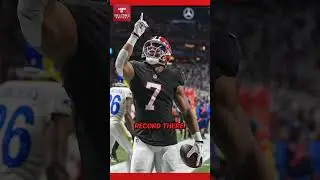 Bijan Robinson delivered a HISTORY-making performance 👀 #bijanrobinson #falcons #atlantafalcons #nfl
