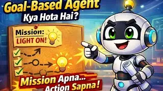 Ye Robot Soch Kar Kaam Karta Hai 😱 | Goal-Based Agent in AI