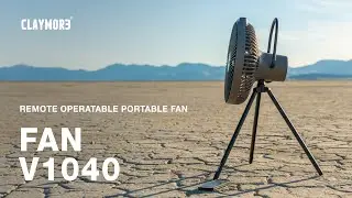 Claymore V1040 | High-Performance Remote Operatable Portable Fan