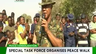 Special task force organises peace walk in Plateau