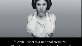 A Memorial Of Princess Leia - RIP Carrie Fisher