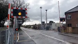 Lingwood Station Road Level Crossing, Norfolk