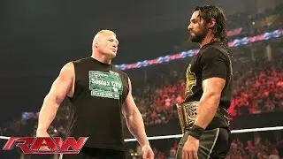 Брок Леснар объявлен следующим соперником Сета Роллинса: Raw, 15 июня 2015 г.