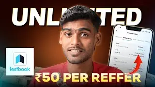 🔥 NEW LOOT ₹50 PER REFER || TESTBOOK ULTIMATE TRICK || NEW EARNING APP TODAY